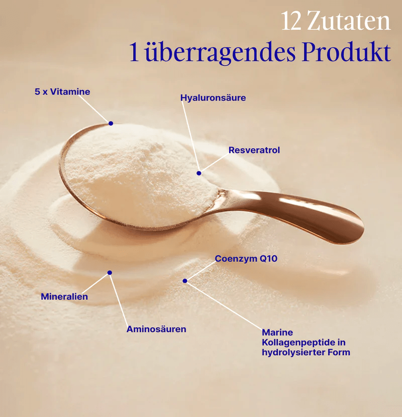 Kollagen zur Nahrungsergänzung: Die Benefits von Kollagen Pulver und Hyaluron