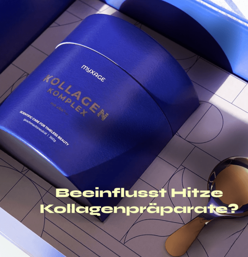 Beeinflusst Hitze Kollagenpräparate?